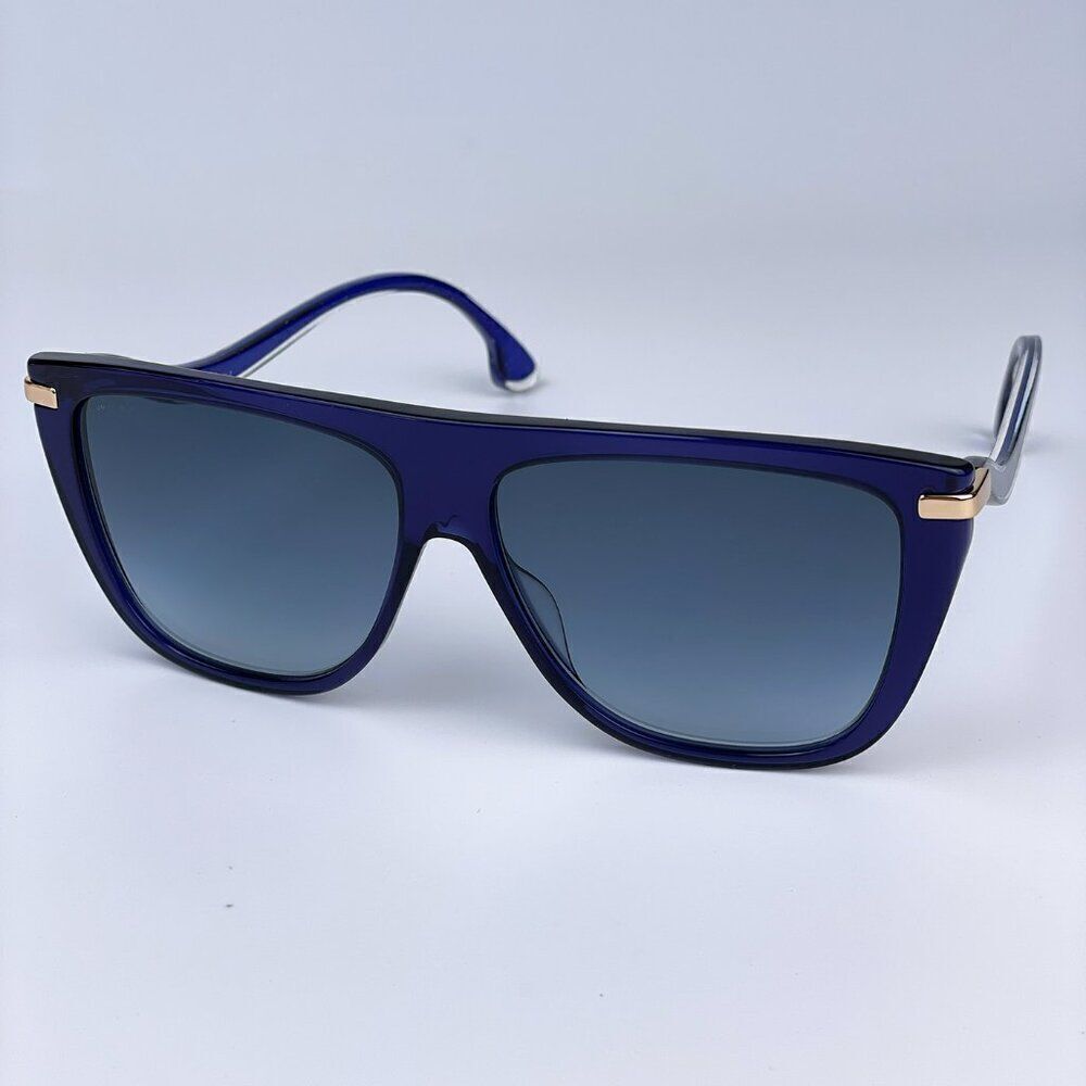 SALE! NEW JIMMY CHOO SUVI/S PJP08 Dark Blue Gradient Women Sunglasses